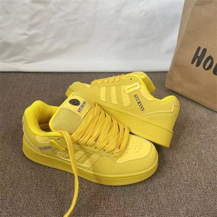 Original college style platform bread shoes women's ins country versatile sports and leisure board shoes autumn new models