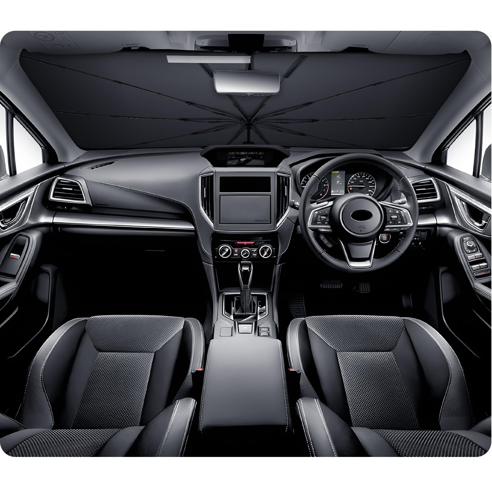 

LUWU Солнцезащитный козырек для серии Impreza и складывается так же, как аксессуары для Impreza, кастомные детали, зонт GP/GJ [Раскрывает зонт]