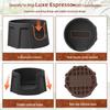 Italian Silicone Coffee Tamper Base & Handle Mat for Bar Counter, Corner Tamping, and Grinding.