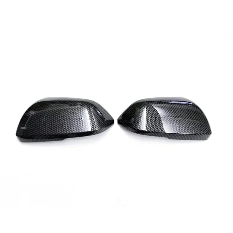For Volkswagen VW Atlas Teramont 2017- Car Sticker Rearview Side Mirror Cover Wing Cap Exterior Door Rear View Case Trim