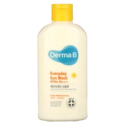 Derma:B, Protezione Solare Quotidiana, SPF 50+ PA++++, 200ml (6,7 once fluide)