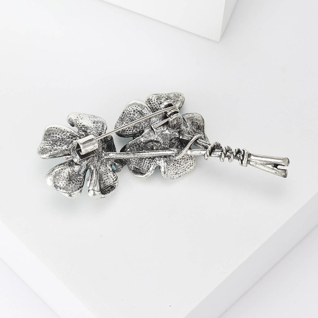 Świeża i słodka broszka kwiatowa z kapiącym olejem Modne wszechstronne dodatki do odzieży Elegancki temperament Korsaż