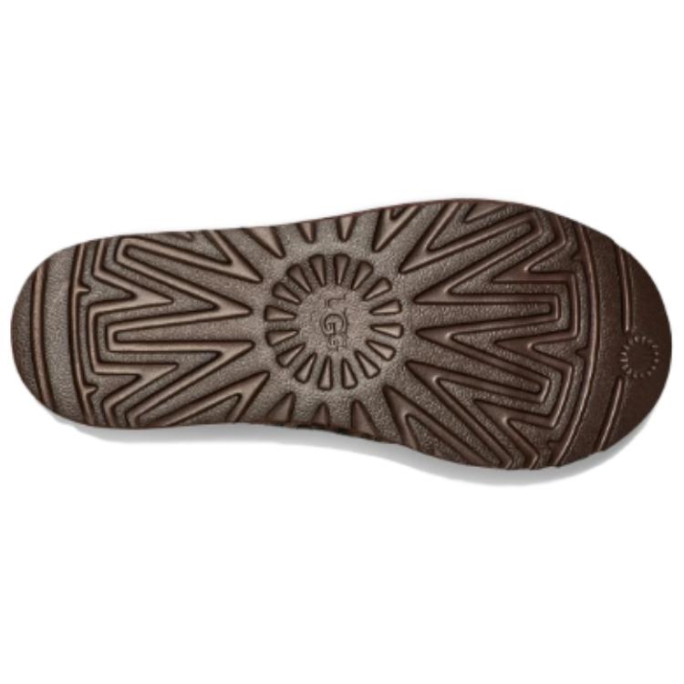 UGG Tasman Caspian Hausschuh Burnt Cedar Gepard Damen Sneaker Braun 1158350-BCDR