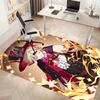 Genshin Impact Lynette Printed Absorbent Washable Carpet, Non-Slip Bathroom Mats, Kitchen Rugs, Yoga Mat,Living Room Entrance, Camping Picnic Rugs
