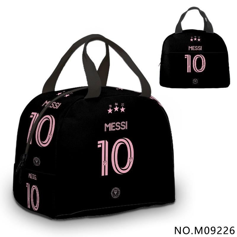 Insulated Lunch Bag Kids Students Adults Portable Food Carrier With Ice Pack Compartment Oxford Fabric Modern Minimalist