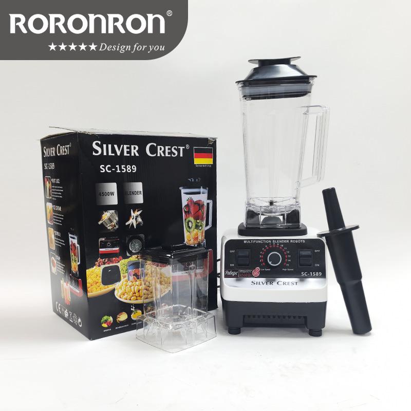 2-in-1 High-Speed Blender & Mixer: Hot Model for Smoothies, Soy Milk, Juicing, Baby Food, & Meat Grinding