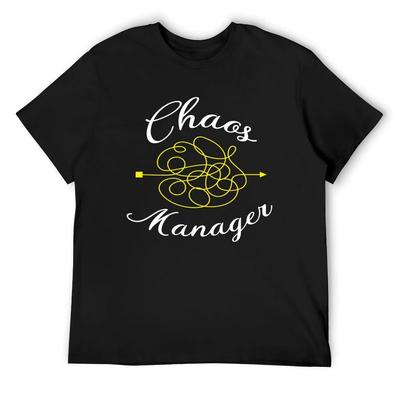 Chaos Manager - Funny Gift T-Shirt Aesthetic Clothing Funny Costumes Luxury Clothes Men