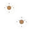 Wall Clock, Unique Artistic Decorative Clock Home Decoration, for Bathroom Living Room Farmhouse