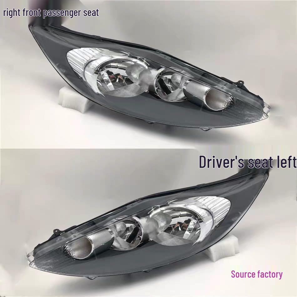 Compatible Headlight Assembly for Ford Fiesta Models 2009, 2012, 2013, and 2015 2009-2012 Driver Side Standard