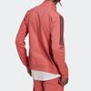 Adidas Side Stripe Logo Stand Collar Jacket Men Outerwear Pink HN1948