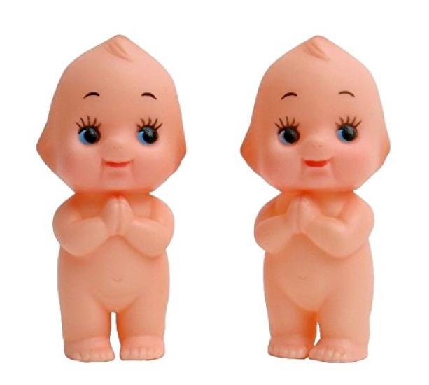 Japanese-made Hospitality Kewpie Dolls, 5cm (Set of 10)