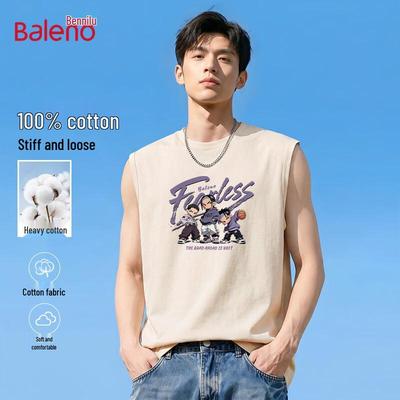 Baleno Men's 2026 American Style Graphic Cotton Vest