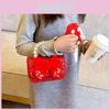 Adorable Children's New Year Bag Fashionable Pearl Trendy Shoulder Crossbody Bag For Girls