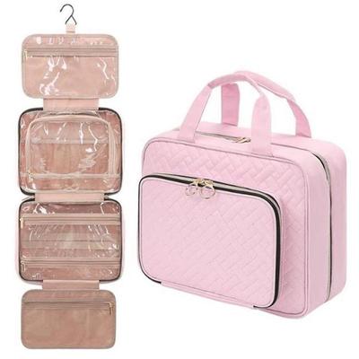 Large Capacity PU Makeup Bag Lady Travel Cosmetic Bags Beauty Make Up Wash Organizer Handbag for Women