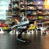 Cartoon Airplane Model Q-Version Alloy Fighter Aircraft Military Aircraft Egg Aircraft American F-16 Attack Aircraft Model