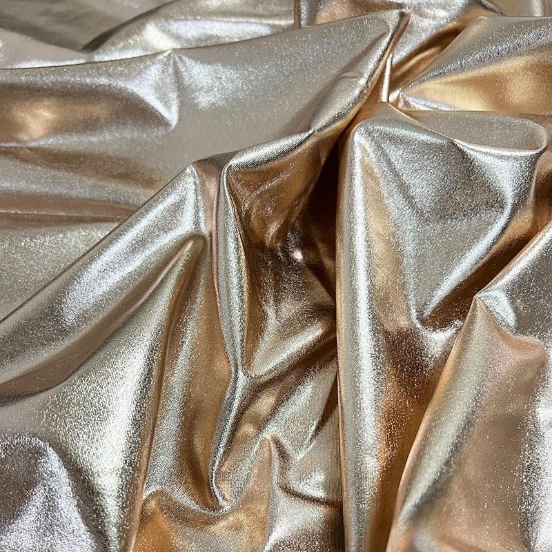 100x160cm Bronzing Glitter Stretch Fabric for Skirts Coats Clothing Sewing Plain Fashion Striped Pattern Cloth Shiny Smooth Soft