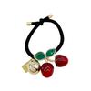 Korean Style Cherry Elastic Hair Tie - Durable, No Damage Ponytail Holder, Mori Style Headwear