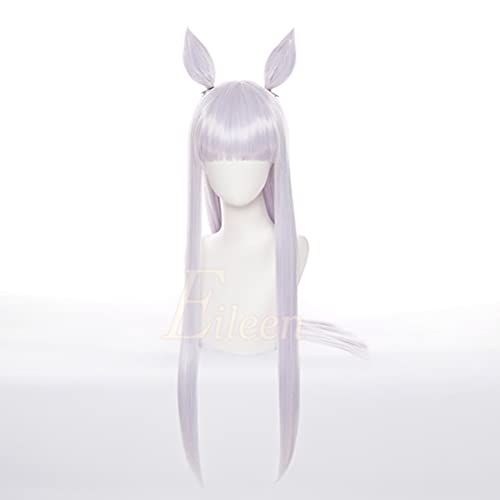 Eileen Uma Musume Gold Ship Cosplay Wig, Heat-Resistant, for Costume Parties, Disguises, and Photography, Includes Wig Net