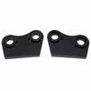 2pcs Weld On Design Excavator Bucket Attachment Excavator Bucket Pin Ears  For Mini Excavators
