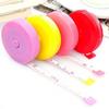 3PCS 1.5M/60inch New Dieting Creative Retractable Tape Measure Ruler Sewing Cloth Making