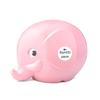 Fantti Elephant Piggy Bank with Lock, Scandinavian Finnish Style, Stylish Interior Decor, Ornament, Figurine, Elephant Bank, Pastel Pink, Large