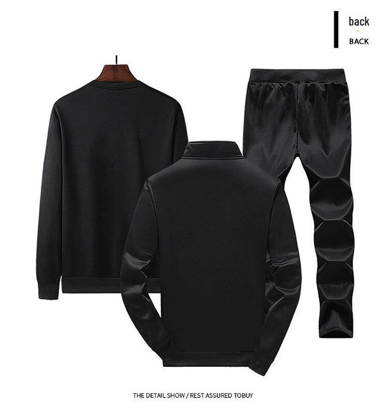 2025 Men's Spring Sportswear Set: Hoodie, Zip-Up Jacket, Autumn Style 3-Piece