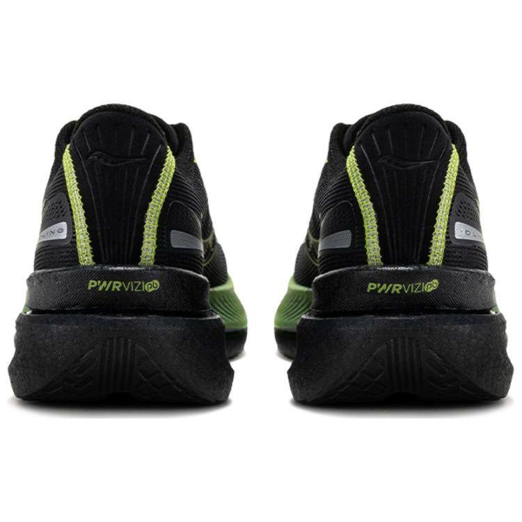 Saucony Idling Lightweight Comfortable Slip-Resistant Durable Low-Top Running Shoes Unisex sneaker Black Green S28191-5