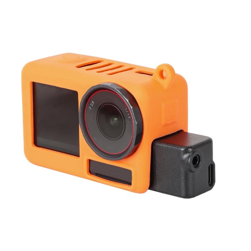 Durability Silicone Case For Action 5Pro Cameras, Easy Grip With Comfortable Lanyard Adventure Sport Camera Accessories