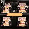 Car Floor Mats for All Seasons, Driver's Seat Carpet-Style Semi-Enclosed Single-Piece Diatomaceous Earth Anti-Slip and Water-Absorbing Car Floor Mat