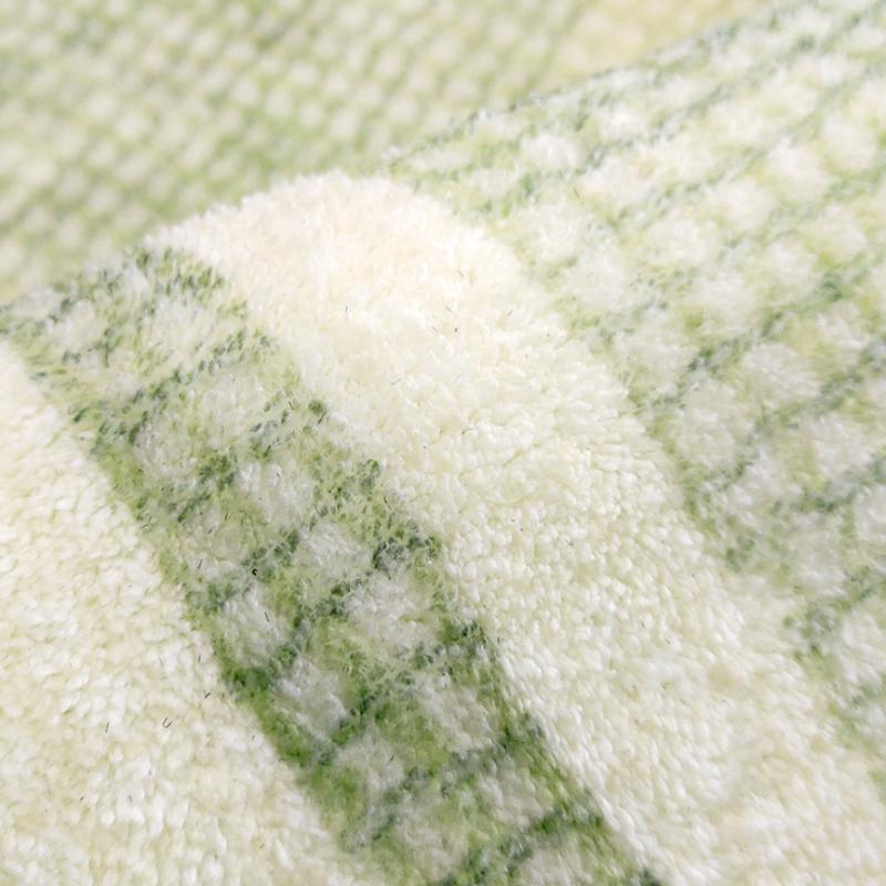 Fresh Style Living Room Decoration Green Carpet Thicken Plush Rugs for Bedroom Irregular Shapes Rugs for Bedroom Fluffy Soft Rug