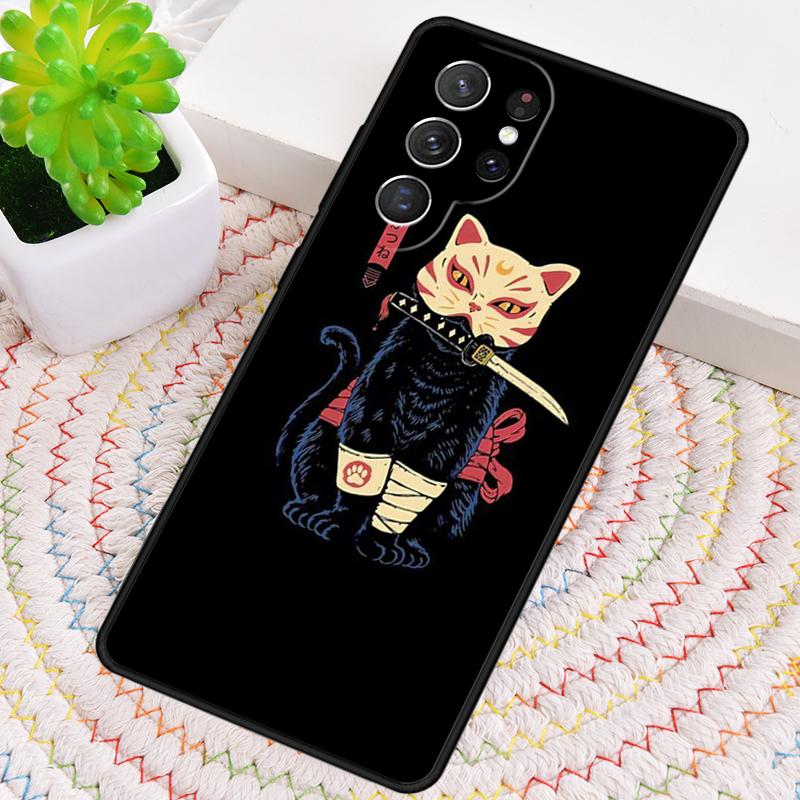 Japanese Style Tiger Cat Shiba Inu soft Phone Case For Samsung Galaxy note 10 pro S26 S25 S24 S23 S22 S21 Plus Ultra Cover