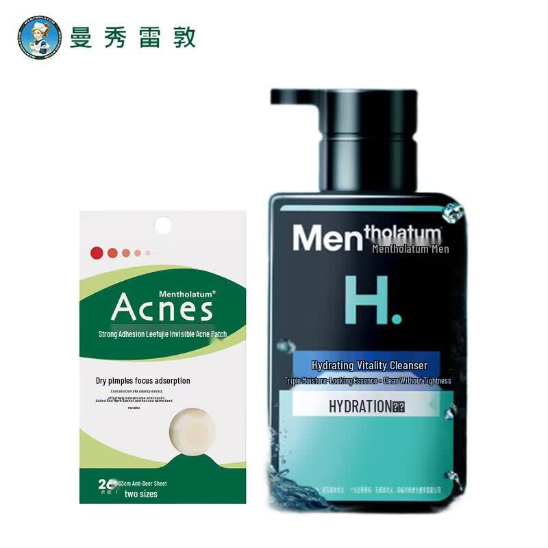 Mentholatum Acne Patch & Men s Cleanser Combo