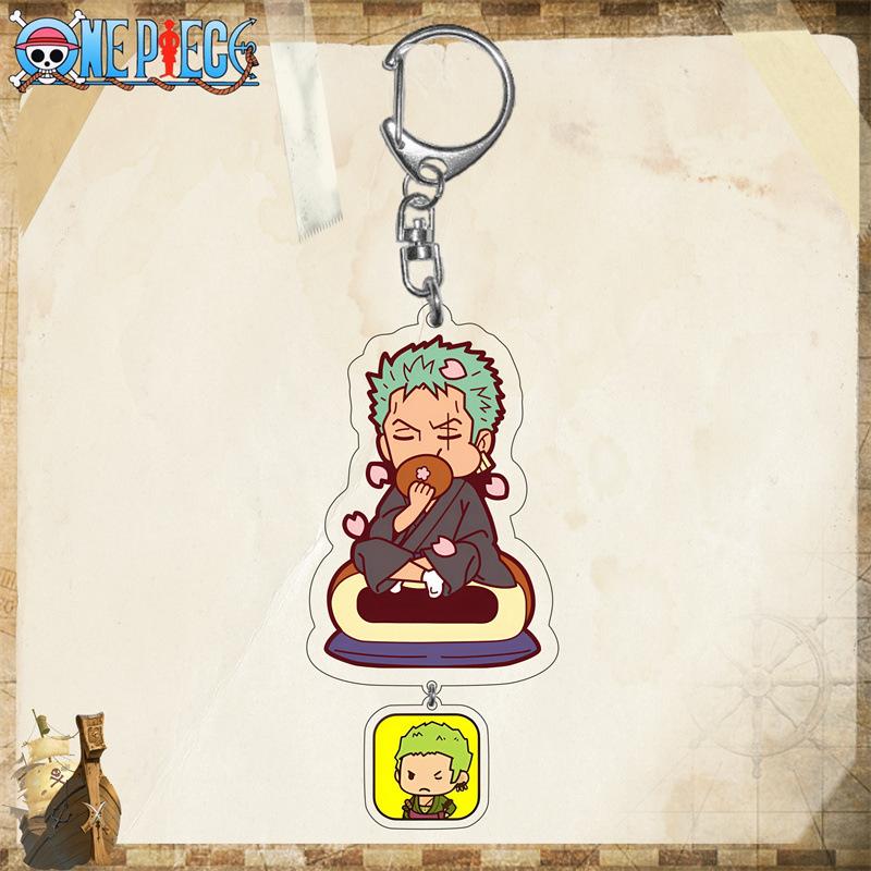 One Piece Luffy Acrylic Keychain - Chopper, Zoro, Anime/Manga, 2D Acrylic Keychain/Cartoon Keychain Gift