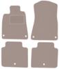 Beige Velour Floor Mats For: Lexus GS III Sedan (2005-2012)