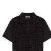 VERSACE JEANS COUTURE Polo Shirts Men's Black Polo Collar Moderate Straight Fit E73GAG6R1-EJS103-E899