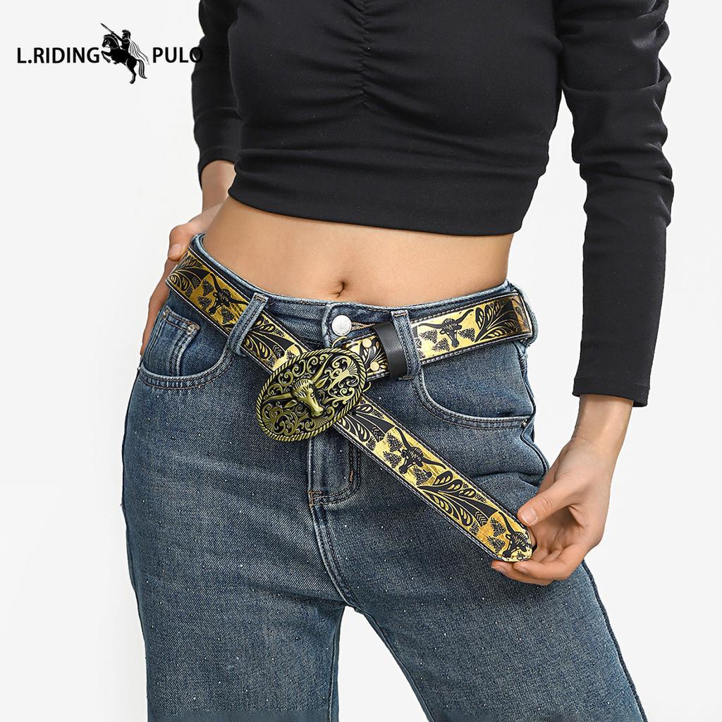 New Retro Versatile Jeans Women's Belt High Quality Comfortable Belt