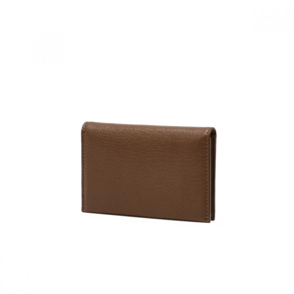 Daks Brown Leather Card Case Dcwa6f507w2