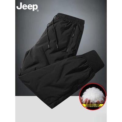 JEEP SPIRIT Herren Jogginghose mit Thermofleece-Futter