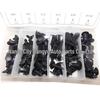 140PCS Snap Fasteners for Car Bumper, Door Trim, and Interior Panels