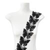 Black Butterfly Handmade Staple Sequins Barcode Cloth Sticker Clothing Lolita Skirt Hair Accessories Lace Accessories
