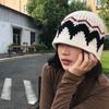 Knitted Hats for Women with A Niche Design Sense In Autumn and Winter  Woolen Hats for Warmth and Cold Protection  and Cold Headscarves