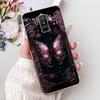 For Samsung Galaxy A6 Plus 2018 Phone Case On Samsung A6+ (2018) A6 A600F A605G Elegant Floral Cat Soft Silicone Clear TPU Cases