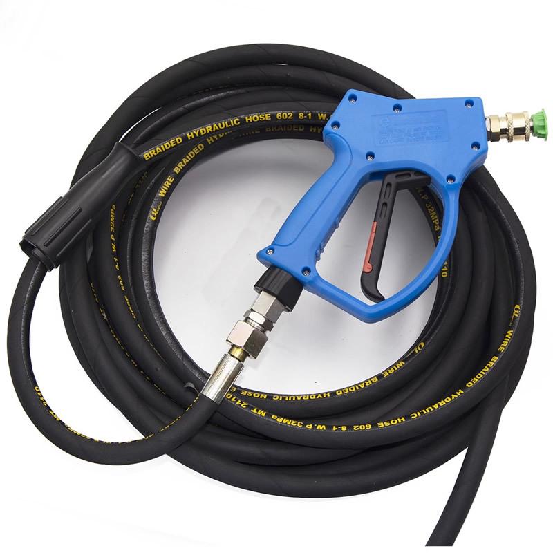 High-Pressure Black Cat Car Washer with Explosion-Proof Rubber Hose, Single Layer Steel Wire, for Small & Medium Households (280/380)