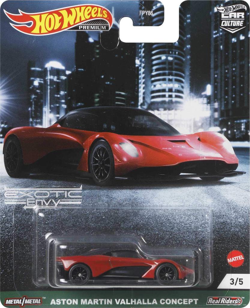 Hot Wheels Car Culture Exotic Envy Aston Martin Valhalla Concept GRJ75