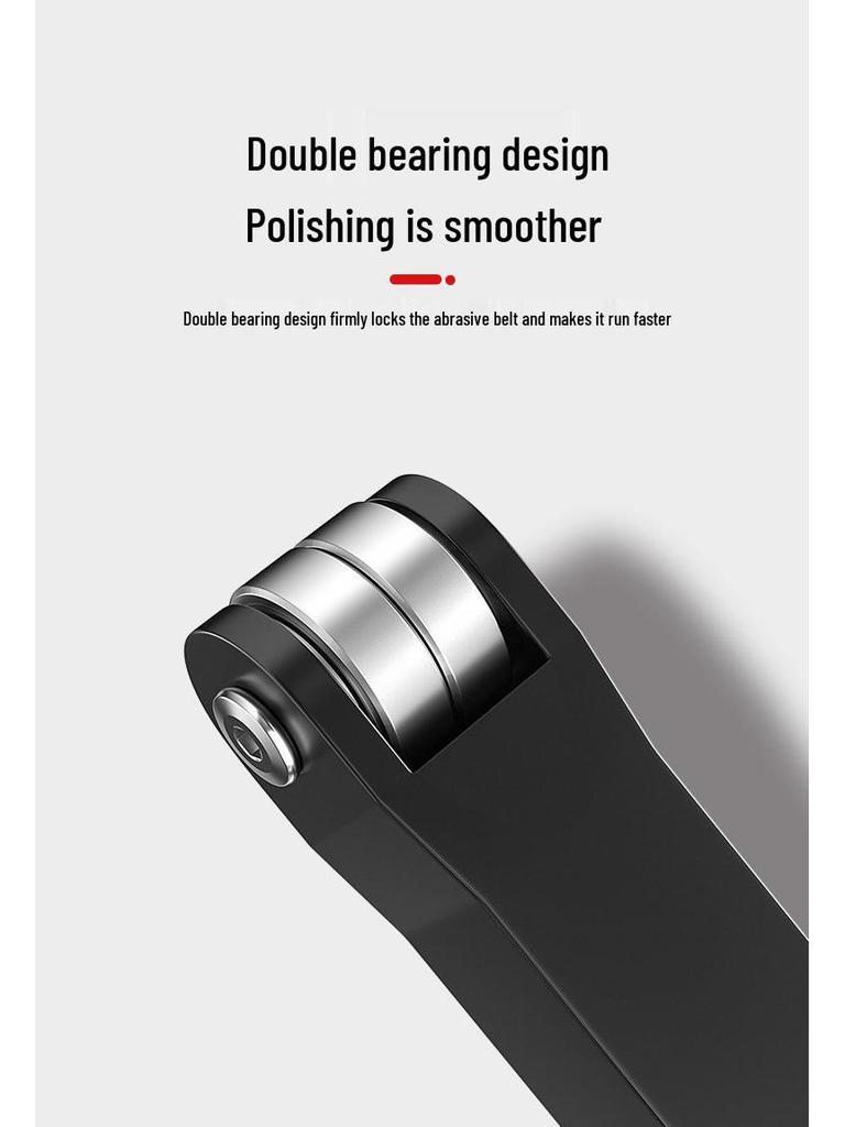 Belt Sander Set: Angle Grinder Conversion for Wood & Metal Sanding, Knife Sharpening, Includes Sandpaper & Brackets