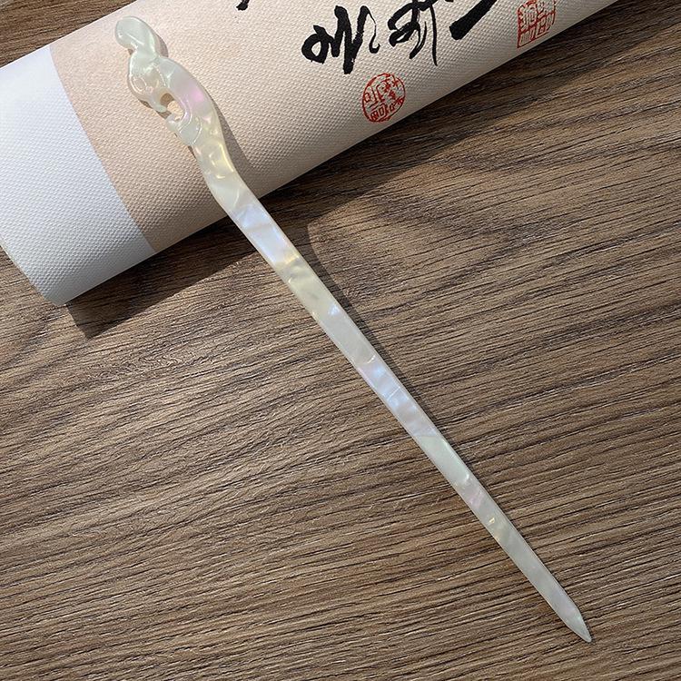 Exquisite Vintage-Inspired Tassel Hairpin for Women - Elegant Hanfu Cheongsam Style Headdress