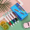 Minimalist Multi-Functional 4-Color Ballpoint Pen - Business Office Stationery