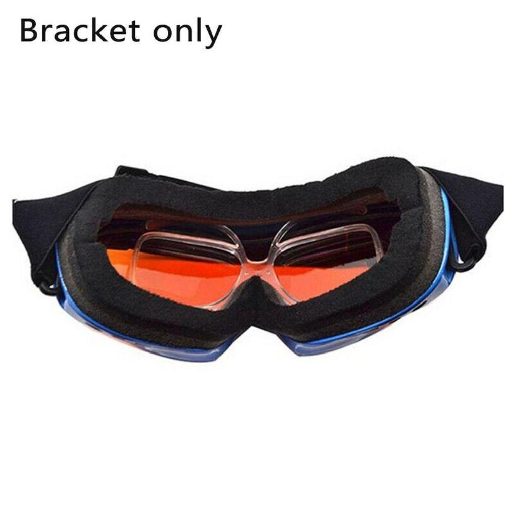 Motorcycle Wind Mirror Clip Goggles Myopia Frame Insert Optical Adaptor Goggles Butterfly Clip