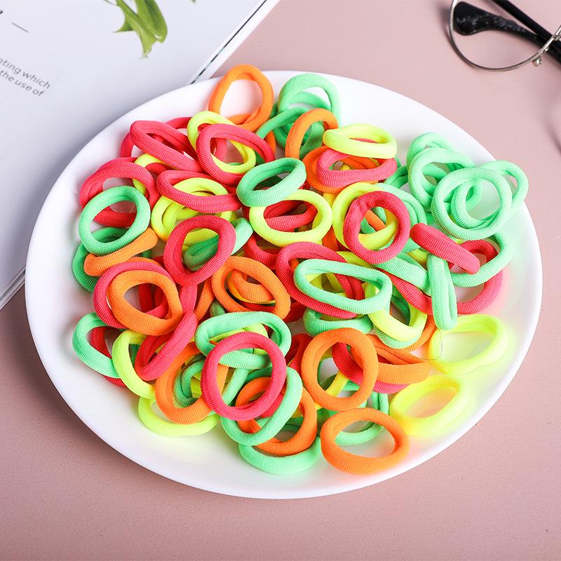 Korean Cute Princess Hair Ties & Headbands for Girls - Colorful & Seamless Hair Bands