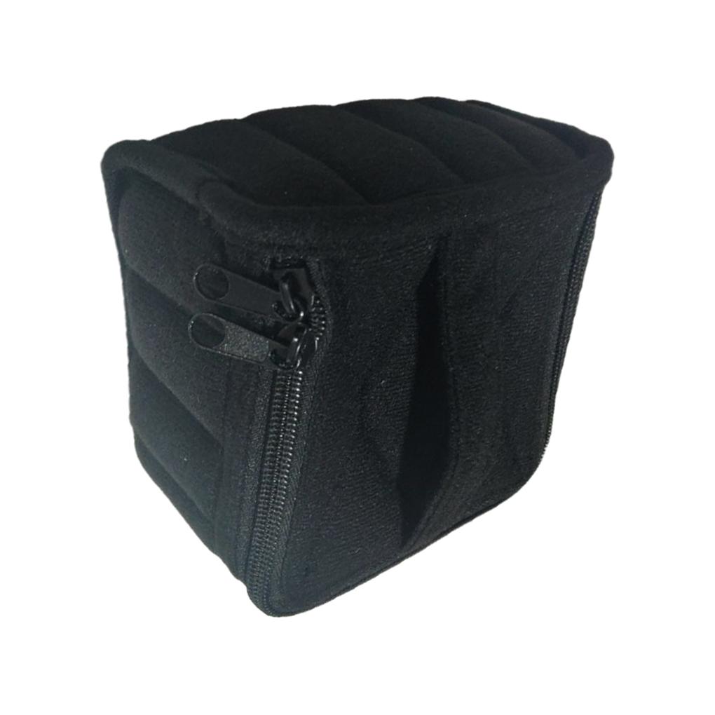 Pouzdro na 16 lahviček esenciálních olejů Krabička na parfémy Cestovní držák na lahvičky Taška na skladování laku na nehty a make-upu Hladký zip